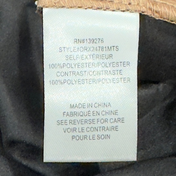 DR2 Daniel Rainn NWT Colorblock Long Sleeve Button Up Shirt 1X Satiny - Picture 8 of 8